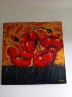 Klaproos Schilderij, Antiek en Kunst, Kunst | Schilderijen | Klassiek, Ophalen of Verzenden