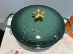 Le Creuset Braadpan 24cm - Kersteditie - Nieuw!, Gietijzer, Nieuw, Ophalen of Verzenden, Keramische plaat