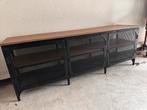 TV-meubel, dressoir, Huis en Inrichting, Kasten | Dressoirs, Ophalen, 100 tot 150 cm, Metaal, Industrieel