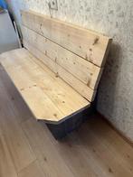 Steigerhouten Klepbank - Eigen Ontwerp, Ophalen of Verzenden, Gebruikt, Hout