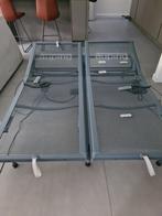 AUPING Electrisch verstelbare bedbodem, Ophalen, Zwart, Tweepersoons, 200 cm