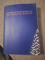 De Heilige Koran - Interpretatie van de Betekenis, Ophalen of Verzenden, Gelezen, Overige onderwerpen, Onbekend