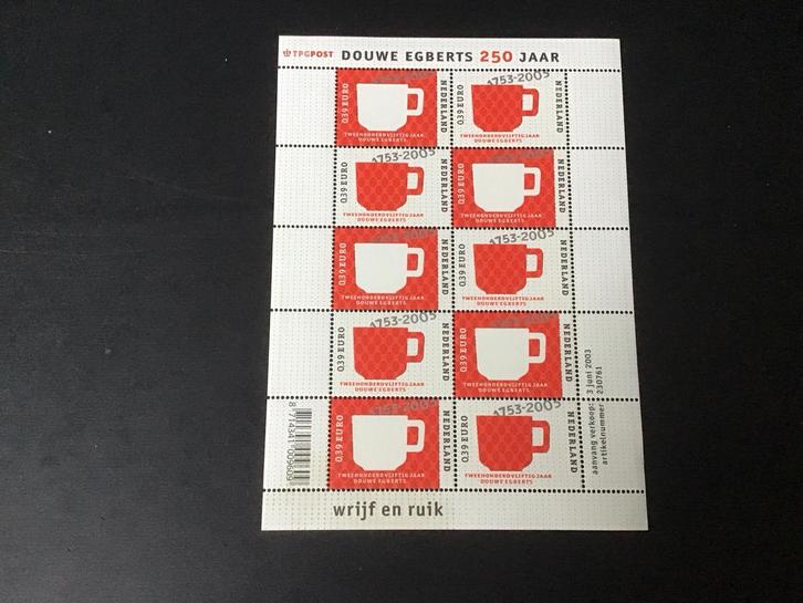 Nederland - Douwe Egberts 250 Jaar - Postfris  alb.1, Postzegels en Munten, Postzegels | Nederland, Postfris, Na 1940, Ophalen of Verzenden