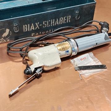 Biax 7el Elekto Shaper in new condition, with spare parts. beschikbaar voor biedingen