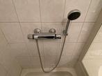 Grohe douche thermostaat kraan met stang, Doe-het-zelf en Verbouw, Sanitair, Ophalen, Zo goed als nieuw
