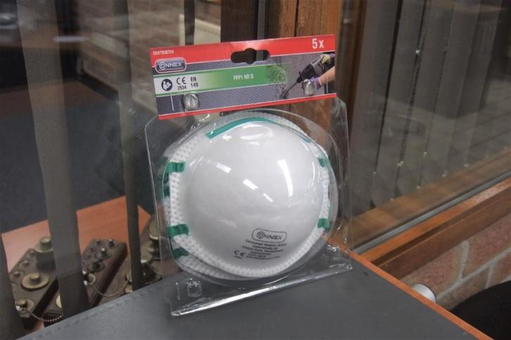 Mondkapjes (pakje 5 stuks), Doe-het-zelf en Verbouw, Adembescherming, Nieuw, Stofmaskers, Ophalen