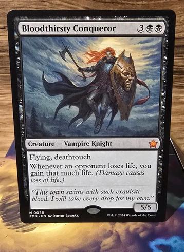 Packfresh Bloodthirsty Conqueror MTG Magic The Gathering  beschikbaar voor biedingen