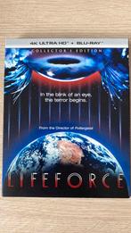 Lifeforce 4K blu ray horror, Cd's en Dvd's, Blu-ray, Ophalen of Verzenden, Zo goed als nieuw, Horror