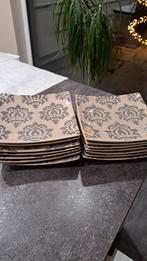 Mooie vierkante borden van Casa, Ophalen of Verzenden, Zo goed als nieuw, Bord(en), Overige stijlen