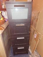 Ikea lade kast zwart 4 lade, Huis en Inrichting, Kasten | Ladekasten, Ophalen, Minder dan 50 cm, 100 tot 150 cm, Zo goed als nieuw