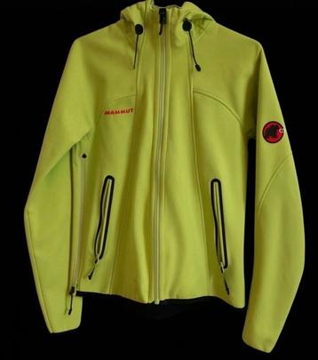 Mammut Softshell Jas - Groen - Maat S beschikbaar voor biedingen