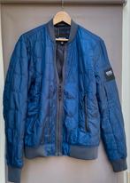 Supermooi donkerblauw SMOG bomber jack maat M, als nieuw!, Ophalen of Verzenden, Zo goed als nieuw, Maat 52/54 (L), Blauw