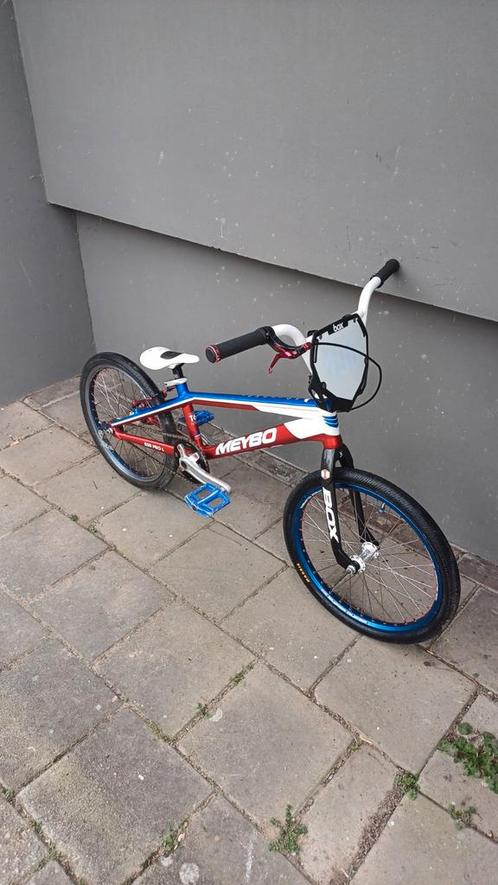 Meybo holeshot Pro L met Carbon BOX voorvork, Fietsen en Brommers, Fietsen | Crossfietsen en BMX, Zo goed als nieuw, Aluminium