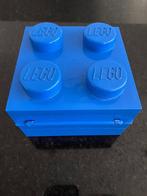 LEGO Lunchbox Classic - met handvat – blauw., Ophalen of Verzenden, Lego, Zo goed als nieuw
