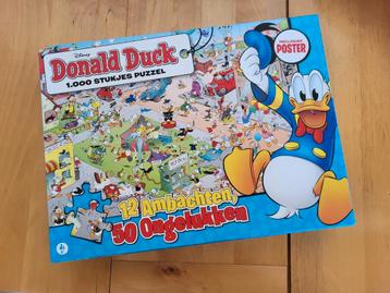 Donald Duck legpuzzel 1000 stukjes beschikbaar voor biedingen