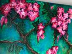 Bloesem schilderij acryl, Ophalen
