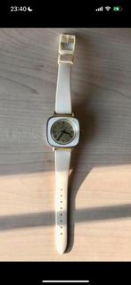 Prachtig vintage designerhorloge uit de jaren 70, Overige merken, Kunststof, Gebruikt, Polshorloge