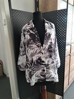 Zwart wit grijs dunne gladde blazer Draagmaat 50, Kleding | Dames, Grote Maten, Ophalen of Verzenden, Zo goed als nieuw, Grijs