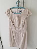 jurk met jasje merk Comma, Maat 38/40 (M), Beige, Zo goed als nieuw, Comma