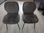 4 Velvet Eetkamerstoelen te Koop, Huis en Inrichting, Stoelen, Ophalen, Gebruikt, Metaal, Vier