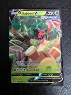 Rillaboom V #022 sword shield fusion strike, Ophalen of Verzenden, Nieuw, Losse kaart