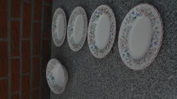 Myott meakin 5x schalen sla serveerschaal Spring Fields beschikbaar voor biedingen