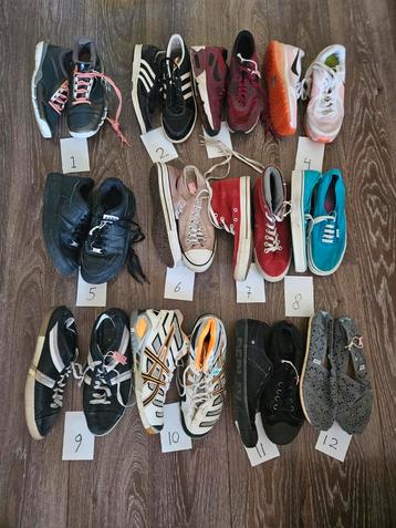 Partij Adidas Nike converse vans asics toms replay 40 41 42 beschikbaar voor biedingen