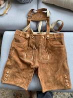 Lederhose heren met bretels maat 56, Kleding | Heren, Carnavalskleding en Feestkleding, Maat 56/58 (XL), Ophalen of Verzenden