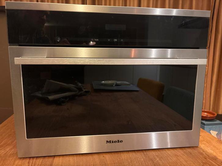 Miele DG 6100 Stoomoven - Nieuwstaat!, Witgoed en Apparatuur, Ovens, Zo goed als nieuw, Inbouw, Oven, 45 tot 60 cm, 45 tot 60 cm