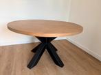Ronde eettafel te koop, Ophalen, Zo goed als nieuw, Rond, 100 tot 150 cm