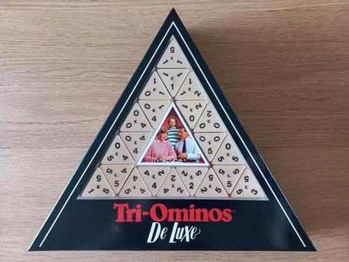 TRIOMINOS DE LUXE, GOLIATH, 2-4 spelers, COMPLEET NIEUWSTAAT, Hobby en Vrije tijd, Gezelschapsspellen | Overige, Zo goed als nieuw