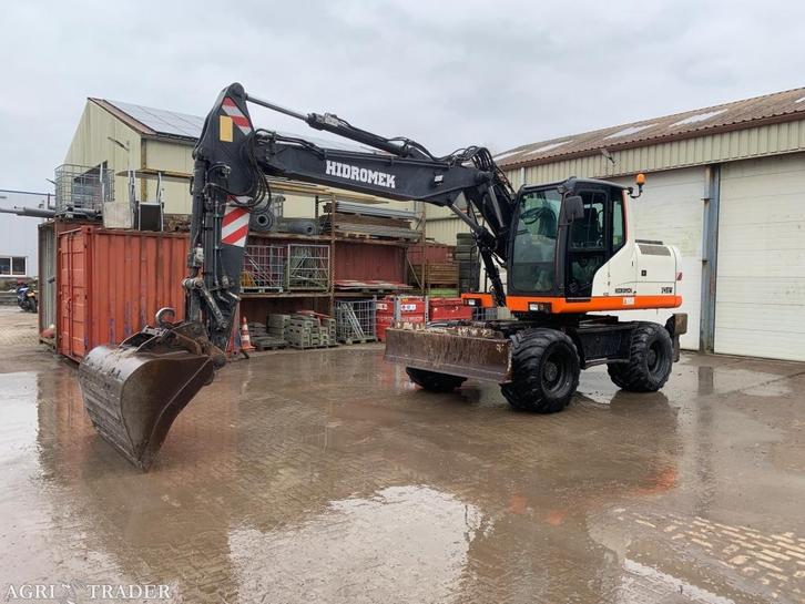 Hidromek 145W Mobiele kraan, Zakelijke goederen, Machines en Bouw | Kranen en Graafmachines, Graafmachine, Ophalen of Verzenden