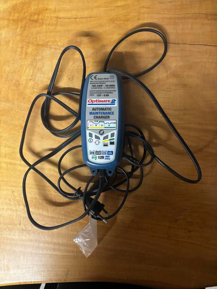Optimate 2 Druppellader - Acculader, Auto diversen, Jumpstarters, Gebruikt, Ophalen