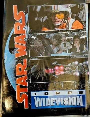 Starwars Topps Widevision kaarten compleet in map