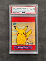 Pokemon TOPPS - Series 3 - Pikachu Pop-up - PSA8, Ophalen of Verzenden, Zo goed als nieuw, Losse kaart