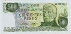 20-604 Argentinie 500 pesos ND, Postzegels en Munten, Bankbiljetten | Amerika, Los biljet, Zuid-Amerika, Verzenden
