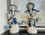 Prachtig Chinees porseleinen visserskoppel Vintage, Antiek en Kunst, Antiek | Porselein, Ophalen of Verzenden