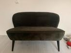 Groen Velvet Bankje van Woood - In Goede Staat!, Minder dan 75 cm, Ophalen of Verzenden, Zo goed als nieuw, 75 tot 100 cm