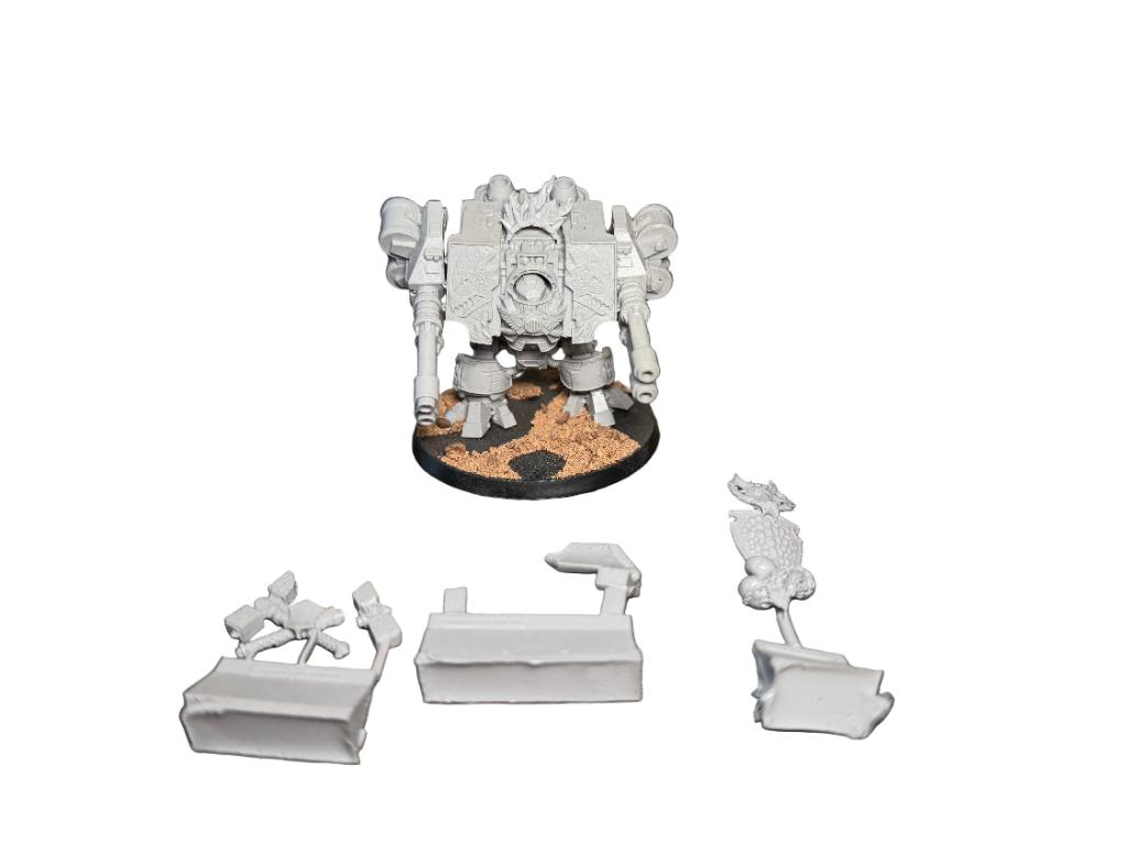 Warhammer 40K Salamanders Dreadnought Bray'arth Ashmantle, ., Warhammer, Ophalen of Verzenden, Zo goed als nieuw