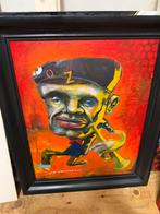 Vastenavond Muzikant Schilderij, Antiek en Kunst, Ophalen