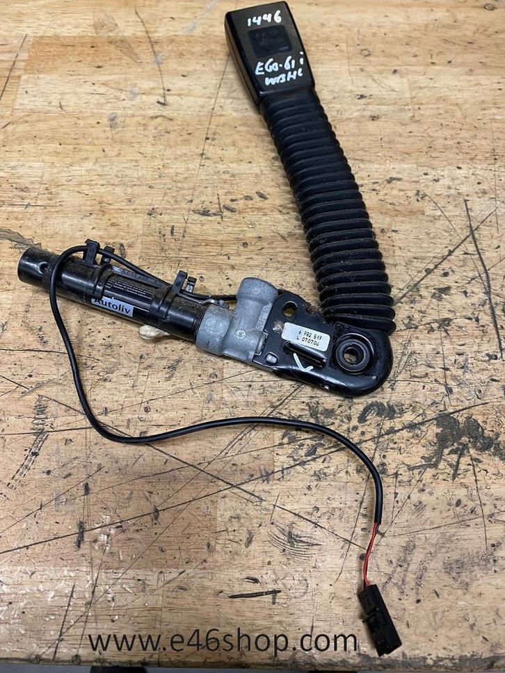 GORDELSPANNER BMW 5 SERIE E60 E61 LINKS BESTUURDER OE 698251, Auto-onderdelen, Dashboard en Schakelaars, BMW, Gebruikt, Ophalen of Verzenden