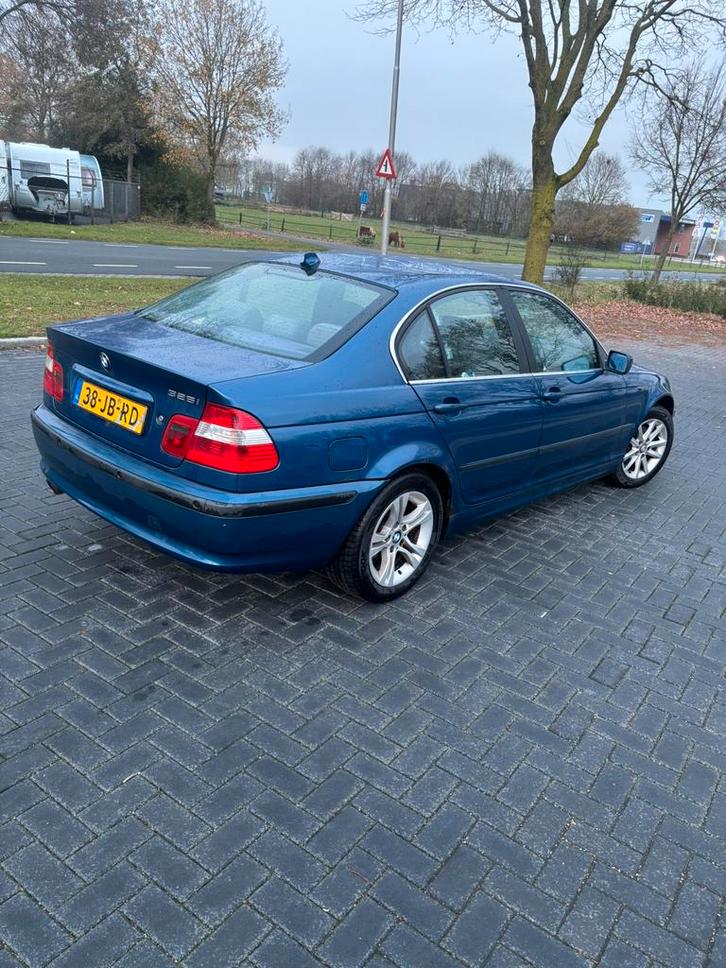 BMW 3-Serie 2.5 I 325 2002 Blauw Handbak, Auto's, BMW, Particulier, 3-Serie, Benzine, E, Sedan, Handgeschakeld, Origineel Nederlands