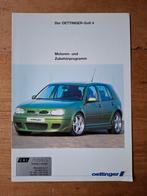 Volkswagen Oettinger - Golf 4 folder - 1998, Ophalen of Verzenden, Zo goed als nieuw, Volkswagen