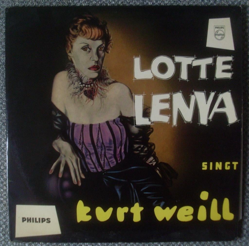 Lotte Lenya - Lotte Lenya singt Kurt Weill (LP), Ophalen of Verzenden, Voor 1960, Gebruikt, 12 inch