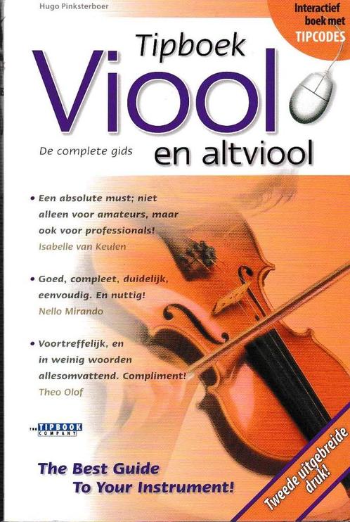 Tipboek Viool en Altviool als nieuw, Muziek en Instrumenten, Bladmuziek, Zo goed als nieuw, Les of Cursus, Klassiek, Viool of Altviool