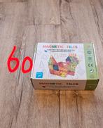 Magnetic Tiles | 60 delig | Nieuw, Stichting Servitium, Info@stichtingservitium.nl, Nieuw, Ophalen of Verzenden