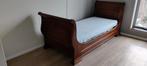Gratis massief houten bed voor matras van 90x210, Antiek en Kunst, Antiek | Meubels | Bedden, Ophalen