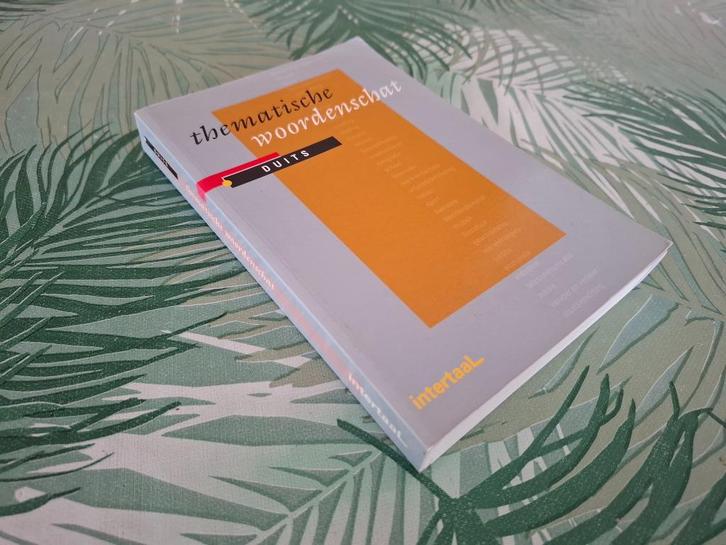 Thematische Woordenschat DUITS  - Intertaal, Boeken, Woordenboeken, Zo goed als nieuw, Duits, Overige uitgevers, Ophalen of Verzenden