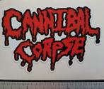 Cannibal Corpse leuke en mooie shaped sticker --- 8 x12.5 cm, Verzenden, Nieuw, Overige typen