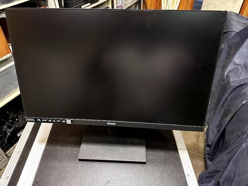 beeldscherm IIyama pro light 23,9 inch beeldscherm 5 X, Computers en Software, Monitoren, Zo goed als nieuw, 60 Hz of minder, In hoogte verstelbaar